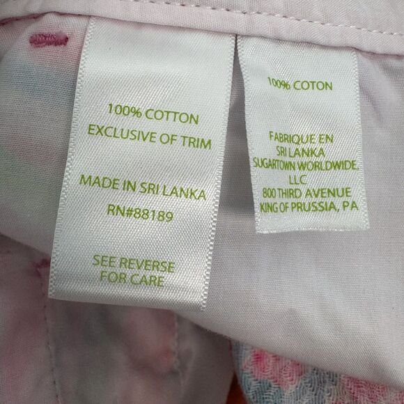 Lilly Pulitzer Womens The Buttercup Short Shellabrate Scallop Hem Shorts Size 00 - Picture 14 of 16